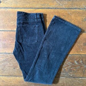 Brandy Melville Dark Blue Corduroy Pants